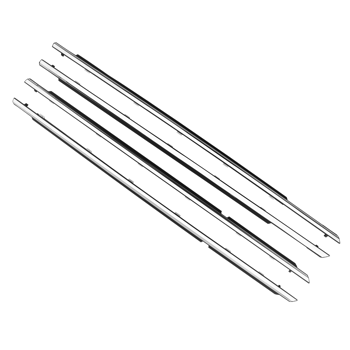 4件镀铬前后门饰条套装适用于2002-2006款丰田凯美瑞