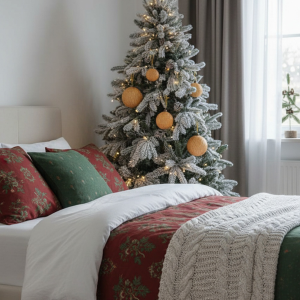 6件套3.9英寸玻璃圣诞球装饰品，用于节日树和派对圣诞装饰FBA发货-9