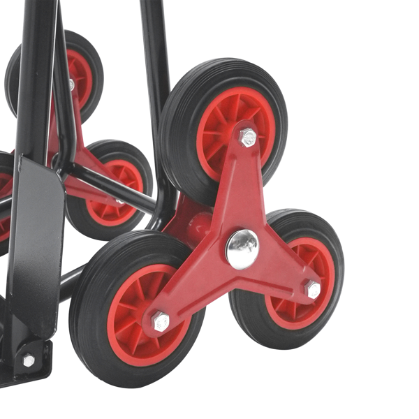 折疊式爬樓手推車，承重330磅，重型爬樓手推車，帶伸縮手柄和6個輪子 商品編號： W206P294897 首次到貨日期：2025年5月9日 退貨率：低-7