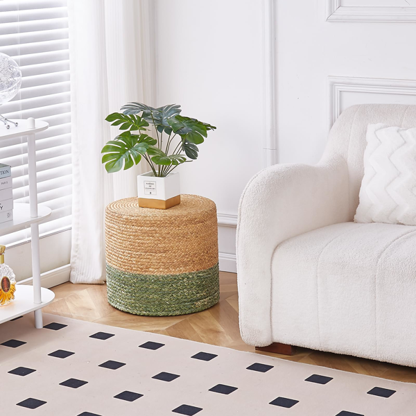 手工编织脚凳（Temu仅自提）-3