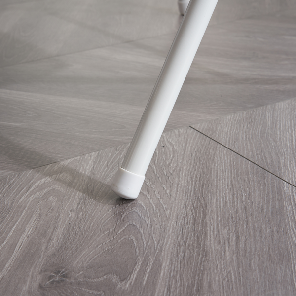 6pcs PVC 钢管 白色 软包折叠椅 40*45*78cm-43