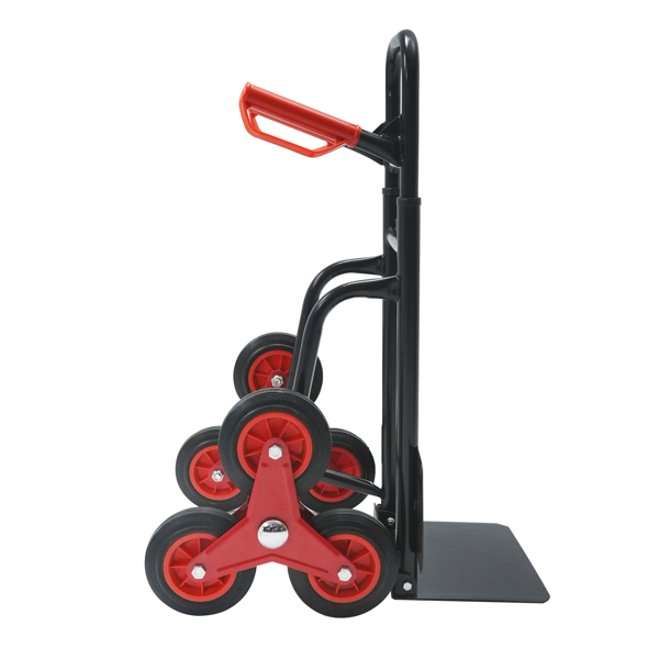 折疊式爬樓手推車，承重330磅，重型爬樓手推車，帶伸縮手柄和6個輪子 商品編號： W206P294897 首次到貨日期：2025年5月9日 退貨率：低-4