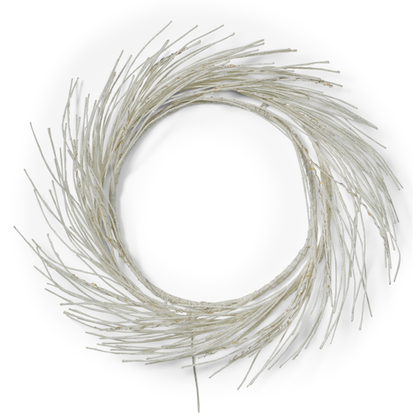 24英寸LED灯圣诞花环电池驱动前门装饰，适用于室内外节日花环FBA发货-19