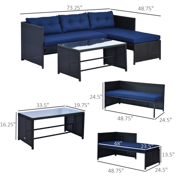 露台家具套装-2