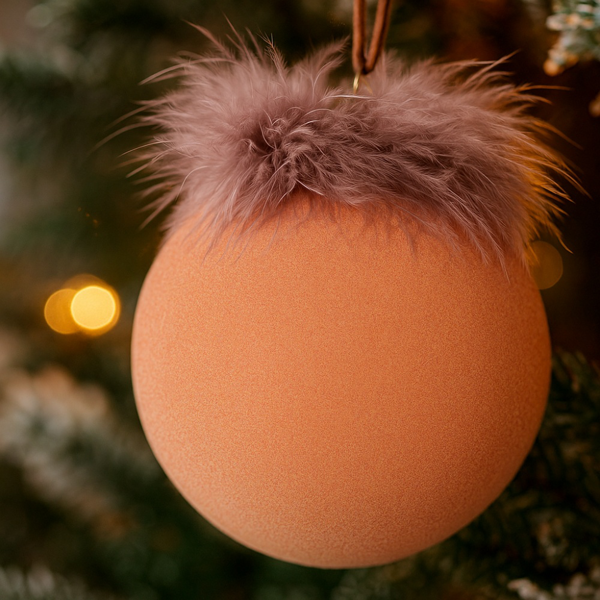 4件套4.7英寸圣诞球装饰品用于节日树装饰的玻璃挂球闪亮的圣诞派对装饰品FBA发货-8