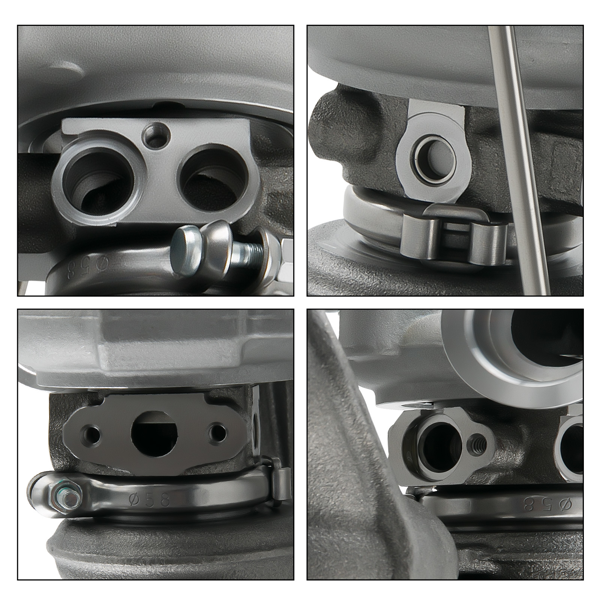 TD03L4 锻造涡轮增压器 适用于宝马335i 335is 335xi N54 3.0升 2006-2011款-6