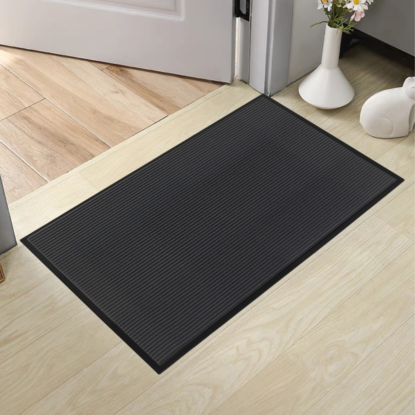 深灰色 pvc复合 1pc 商用地垫 入户用 90*120*0.7cm-2