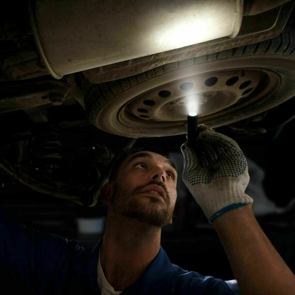 2支便携式迷你LED手电筒露营徒步旅行手持手电筒笔工作灯(TK/TMEU下自提)-10