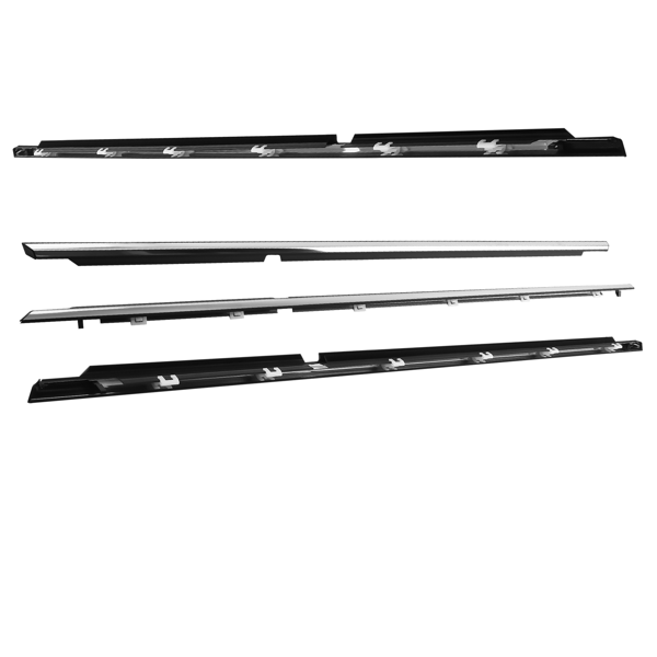 4件镀铬前后门饰条套装适用于2002-2006款丰田凯美瑞-2