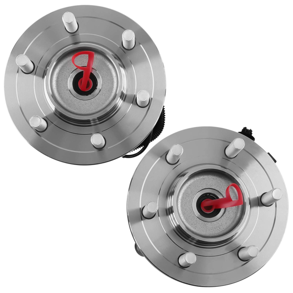 2件装前轮轴承及轮毂 适用于福特F-150 2015-2017款 V6 3.5升Flex车型 BR931007-2