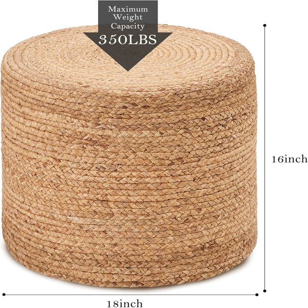 手工编织脚凳（Temu仅自提）-3