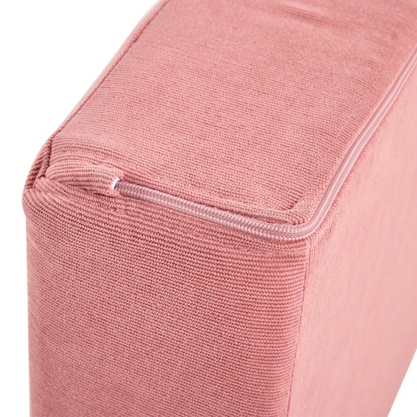 1pcs 全海绵 十二片模块设计 可自由组合 儿童沙发 粉白拼色 灯芯绒 KS-006-4