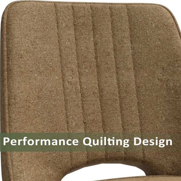 餐椅套装（4张），带靠背厨房椅，PU皮革材质，适用于客厅、休闲区及吧台的餐厅座椅-3