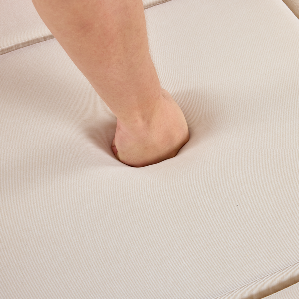 1pcs 全海绵 十二片模块设计 可自由组合 儿童沙发 粉白拼色 灯芯绒 KS-006-6