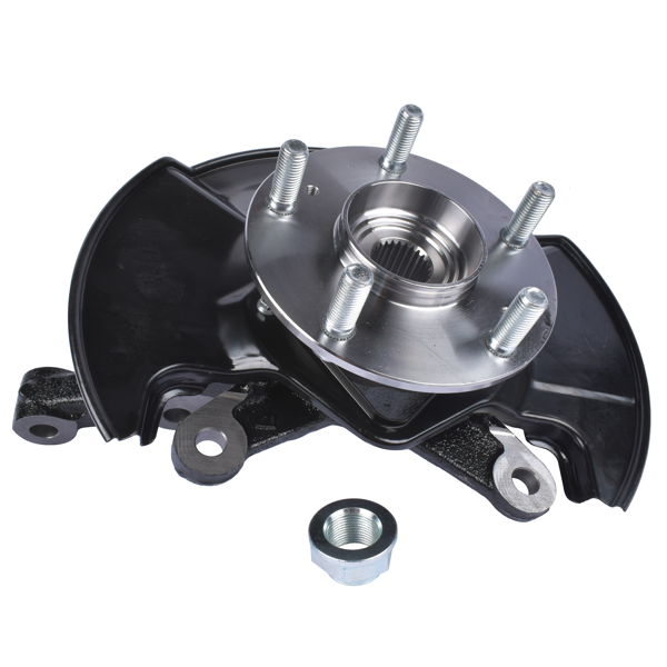 转向节 Front Left Steering Knuckle & Wheel Bearing Hub Assembly Replacement for Honda Civic 2006-2011 51216SNA010 698451-7