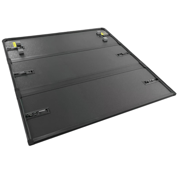 尾箱盖 5.5FT Hard Tri-Fold Tonneau Cover Truck Bed Replacement for 2015-2024 Ford F150 F-150 Waterproof