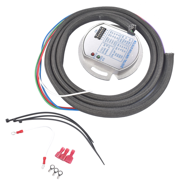 点火模块 Programmable Single Fire Electronic Ignition Module Fit for S&S Harley Evolution Ultima Revtech Shovelhead & any Evolution Based Motors 1970-1999 Carbureted Big Twin Harley Models-7