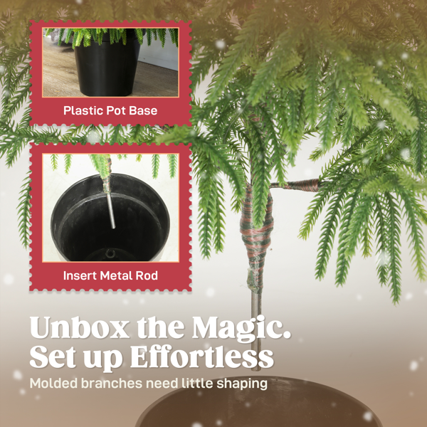 一套2棵人造圣诞树(周末不发货)-6