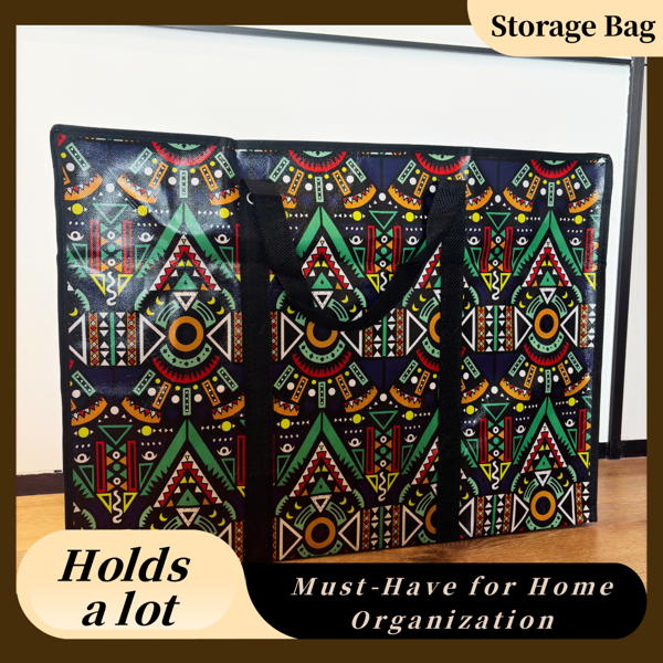 趋势图案防水收纳袋，购物、收纳、旅行和多场景必备，价值与实用并存-4