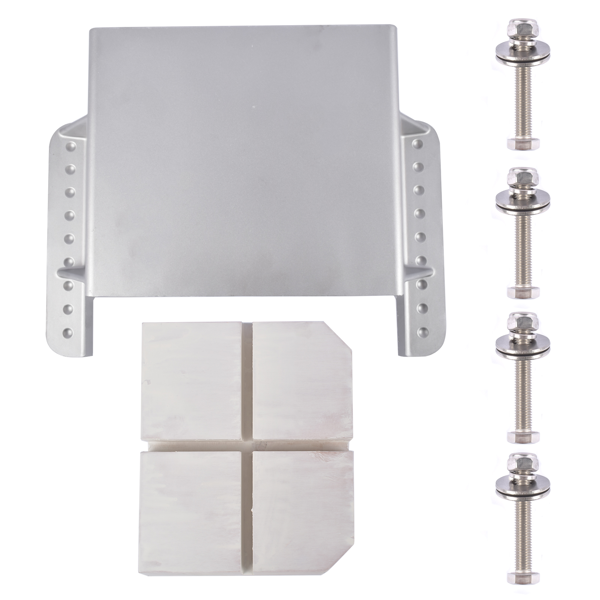 A3 千斤顶板 New Jack Plate 4'' Setback Small Engine Jack Plate Fit for Outboard Motors MJ-1-DP-5