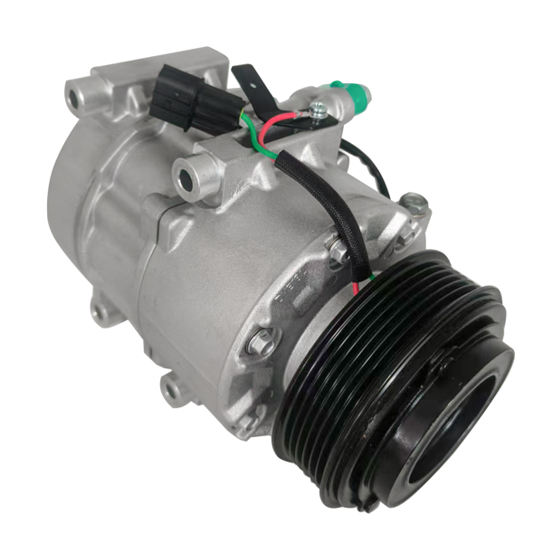 空调压缩机 A/C Compressor 12V 6 Grooves Fit for Hyundai Palisade V6 3.8L 2020-2022 105mm DVE18N with Clutch 97701-S8500 178348 97701S8500-3