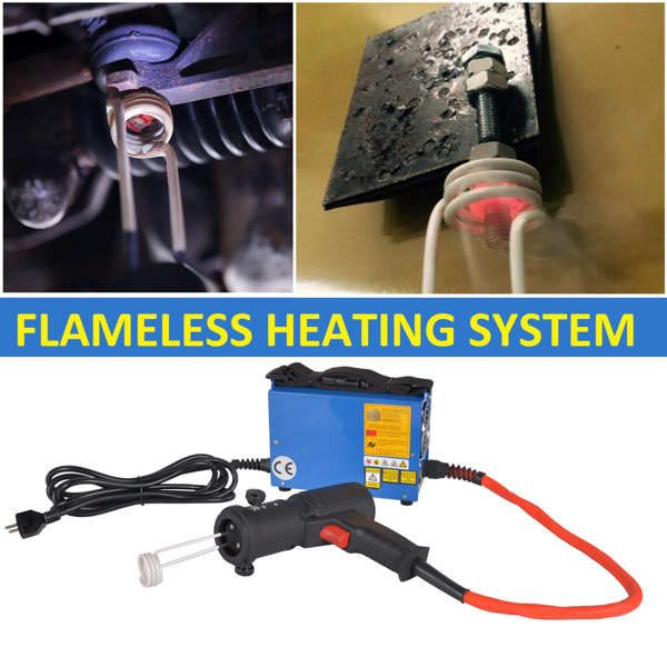 1500W磁铁用于汽车无焰加热，配备4个新线圈-12