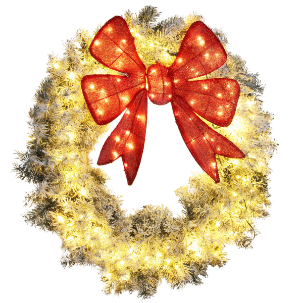 圣诞花环（周末不发货）-2