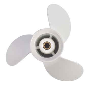 螺旋桨 Propeller 9 1/4x12" Pitch Fits for Yamaha Outboard 9.9 15 HP 8 Spline 683-45941-00-EL