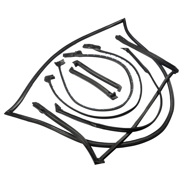 密封条套件 Weather Strip Seal Full Weatherstrip Kit Set Fits for Chevy Corvette 5.7L V8 1984-1996 9096GGW-6