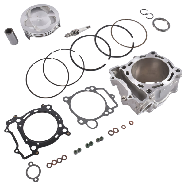 发动机大修包 4-Stroke 95mm Standard Bore Cylinder 12:1 Piston Rebuild Kit Fit for Yamaha YFZ450 Carbureted Models 2004-2013 4865M09500-6