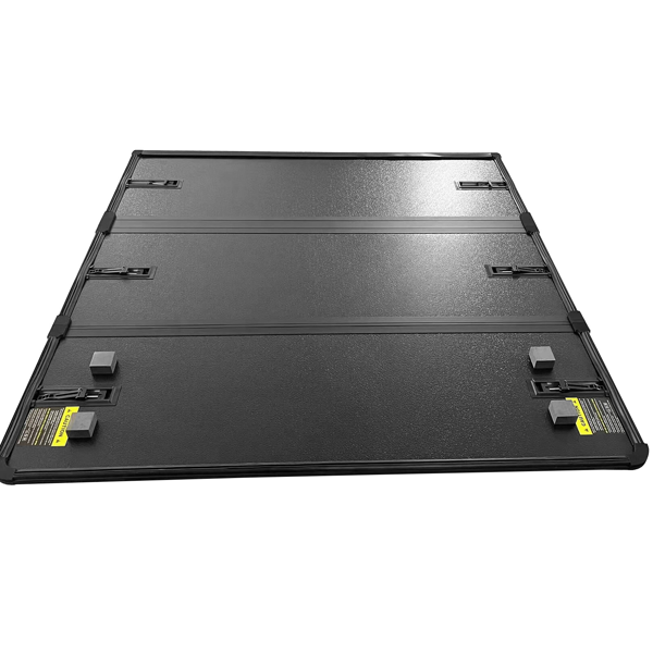 尾箱盖 5.5FT Hard Tri-Fold Tonneau Cover Truck Bed Replacement for 2015-2024 Ford F150 F-150 Waterproof-2