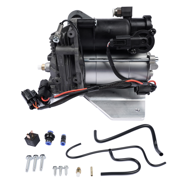 空气悬挂气泵 Air Suspension Compressor Pump +Relay Replacement for Land Rover LR3 LR4 Range Rover Sport-1