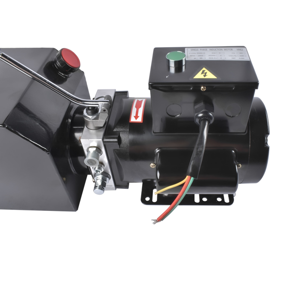 液压动力单元 14 Quart Hydraulic Power Unit Pump 2950 PSI Car Lift 3 HP for 2 Post Lift Pump-10