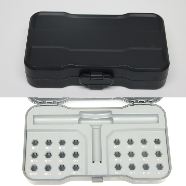 DUKA 24合1多功能棘轮螺丝刀头套装DIY工具箱（限价不能低于23.99）-11