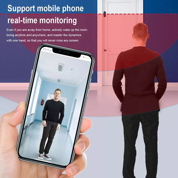 5G WiFi智能门铃无线视频安防摄像头门铃环对讲-17