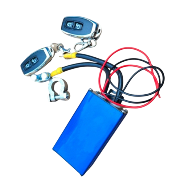 12V 200A通用集成无线汽车电池隔离器2个遥控器-2