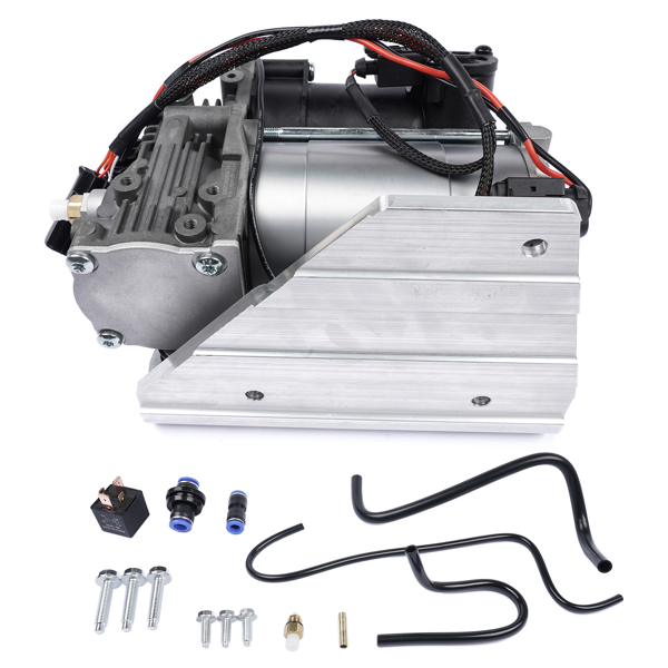 空气悬挂气泵 Air Suspension Compressor Pump +Relay Replacement for Land Rover LR3 LR4 Range Rover Sport-6
