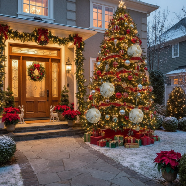 6件套3.9英寸圣诞玻璃球装饰品，用于节日树派对圣诞饰品的悬挂装饰FBA发货-15