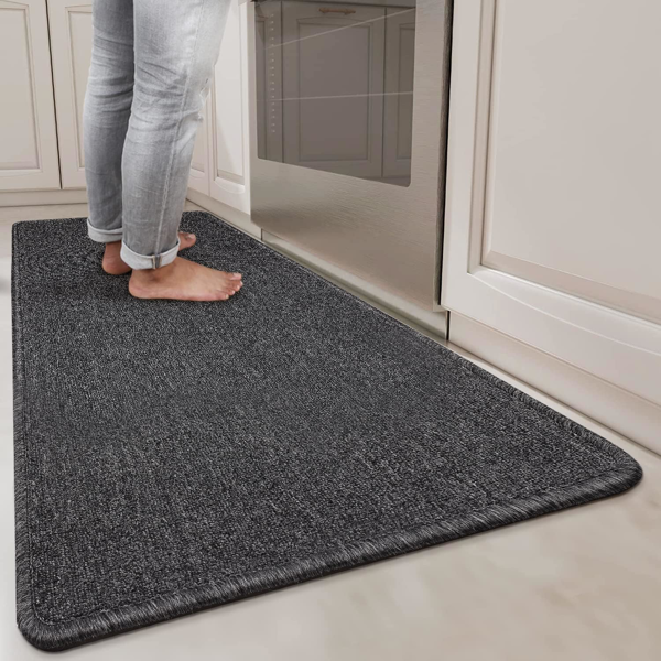 1 件洗衣房地毯 17.3X47.2 英寸，超吸水跑步地毯，缎面耐洗防滑和水槽下抗疲劳垫适用于走廊洗衣房，室内门垫，走廊跑步地毯（周末不提供）【下单备注销售平台，各电商平台禁发UniUni、GOFO】(亚马逊可发UniUni)-7