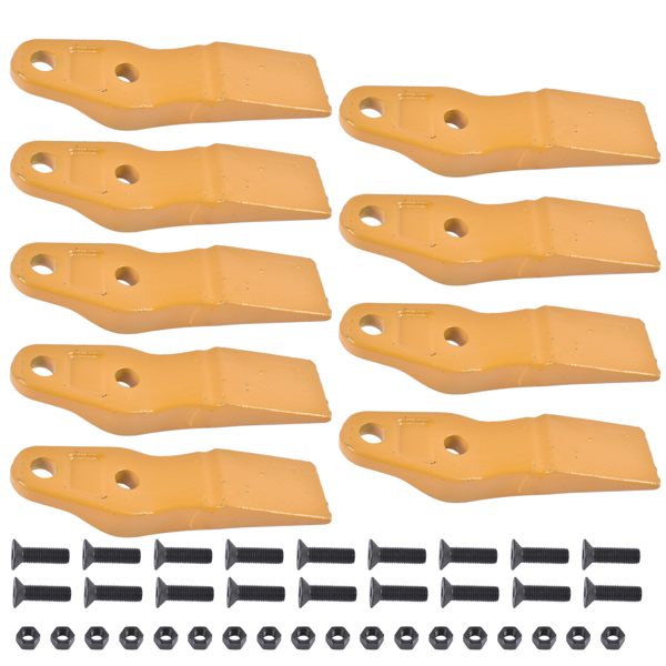 斗齿 1324720 8T4778 1592953 Nine (9)Bucket Uni-Teeth Replacement for Caterpillar 277D, 287, 287C2-7