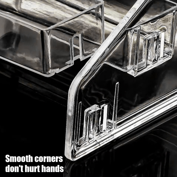 亚克力卡牌拆卡收纳架多层卡位架(Layers:5 layers, 型号:透明色5层）（tk,temu下自提）-4