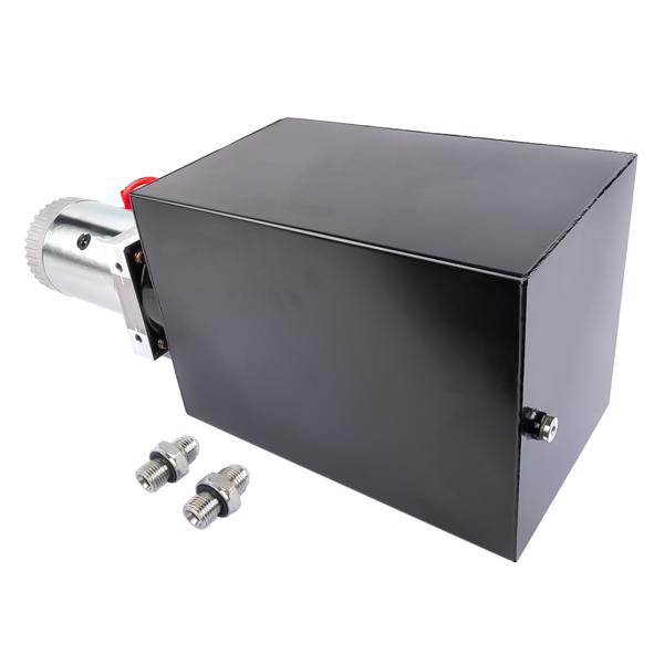 A3 液压泵 20 Quart Double Acting Hydraulic Pump 12V DC Dump Trailer Hydraulic Power Unit-6