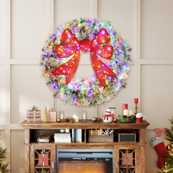 圣诞花环（周末不发货）-1