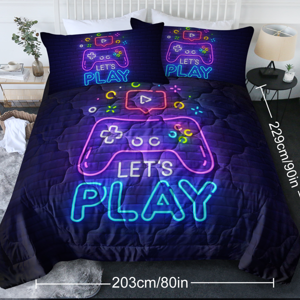 自产数码被子 霓光游戏 美国中号 （temu仅可自提）-11