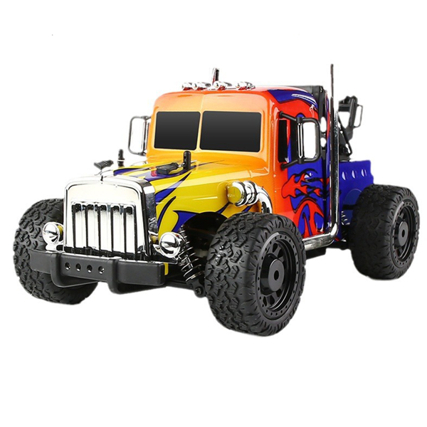 1:16高速RC大轮漂移拖车4X4比例2.4 Ghz新款-14