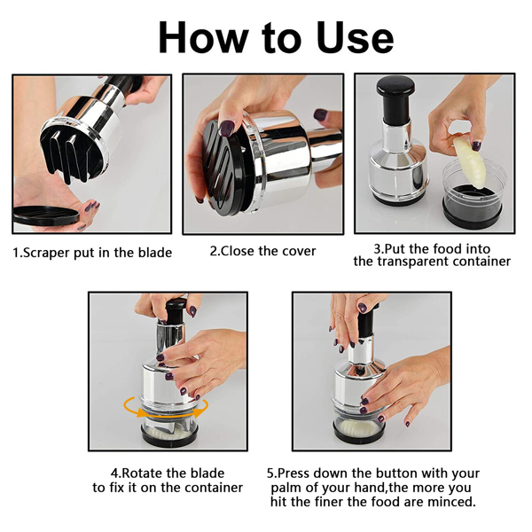 厨房拍切大蒜洋葱蔬菜切片机切碎刀食物削皮机切丁机-3