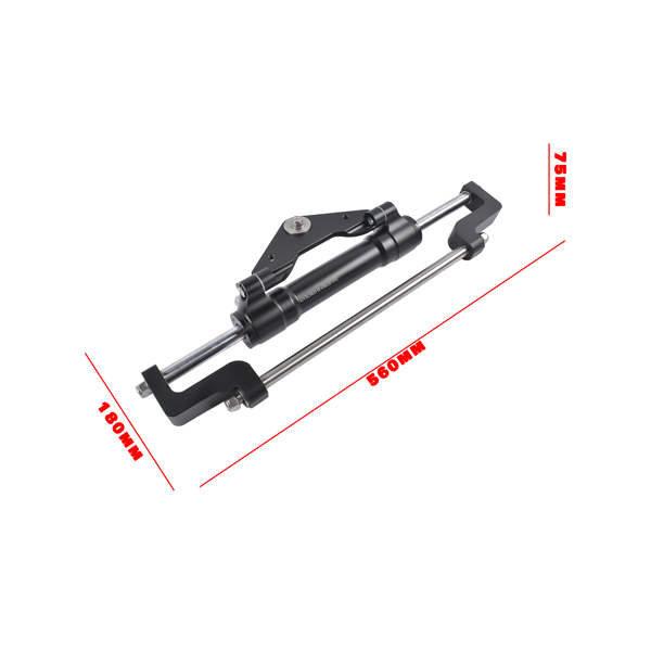 A3 液压方向舵机套件 Hydraulic Steering System w/2 x 14ft Hoses & Hydraulic Cylinder HO5114 Replacement for Boats-14