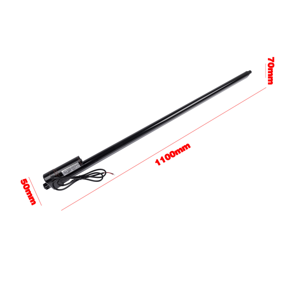 线性执行器 440lbs(2000N) Linear Actuator Waterproof Electric Actuator w/ Mounting Brackets-7
