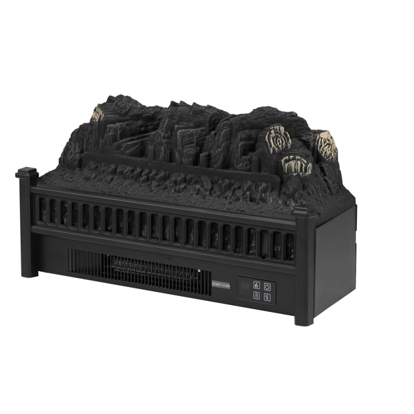 美规 SF231-23W 120V 1400 23寸 壁炉 黑色 铁皮 无外框嵌入式壁炉/假柴/发热丝/配遥控器 带WIFI/定时/调温/5档明亮度/多彩6色火焰-8