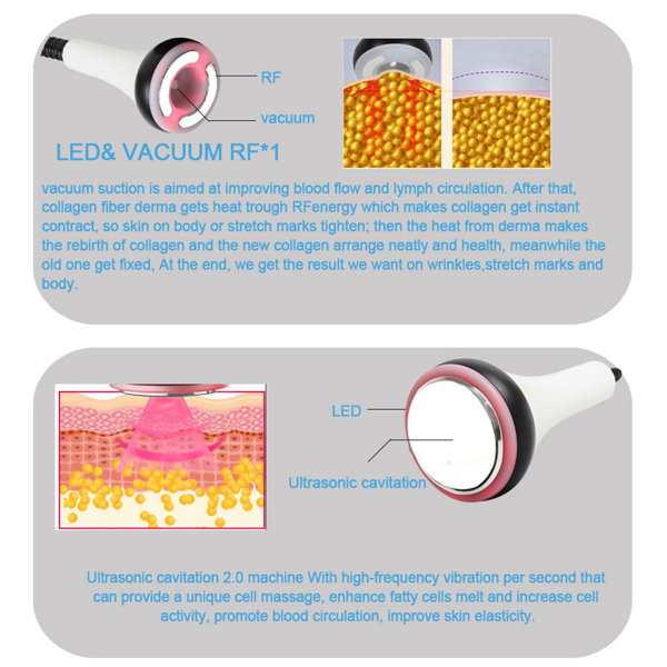 身体按摩、面部护肤、皮肤提升、减肥的六合一美容机-11